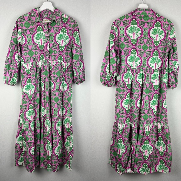 Anthropologie MAEVE Bettina Midi Dress - Picture 4 of 8